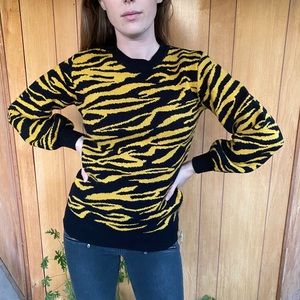 Wild tiger sweater from Revolve
